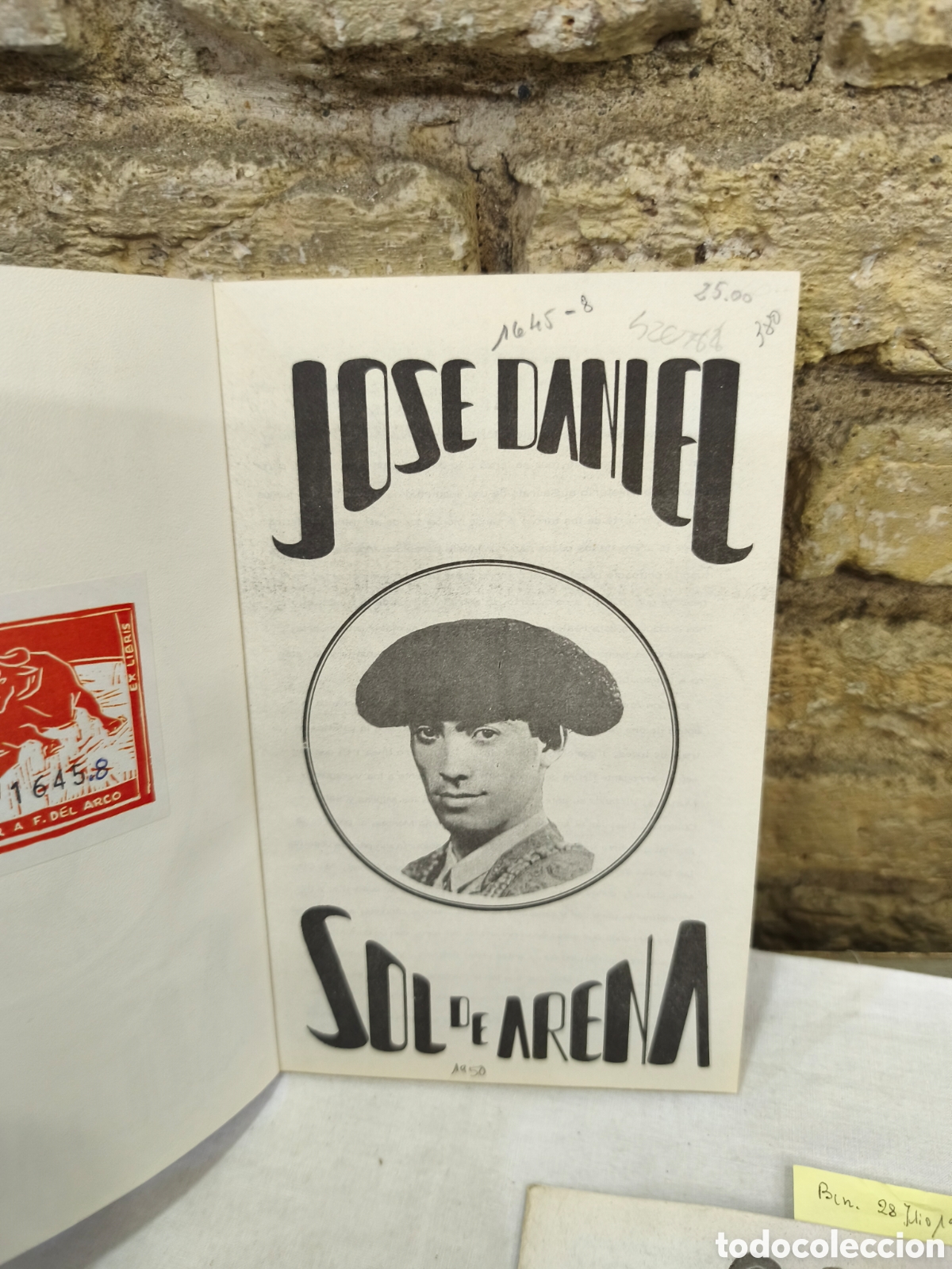 Tauromaquia: Jose Daniel Sol de arena 1950 - Foto 2