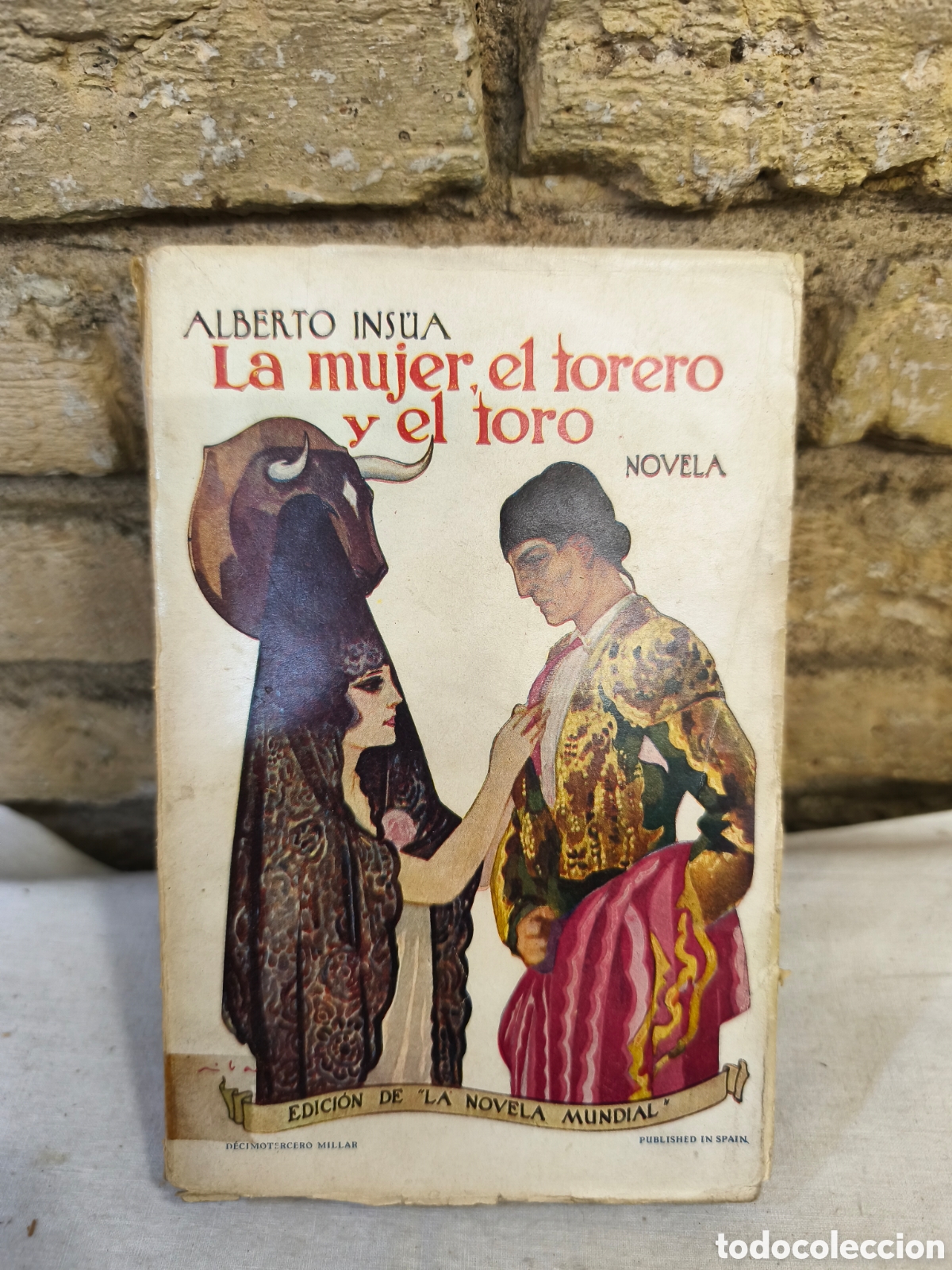 Tauromaquia: 1926 La mujer el torero y el toro - Foto 1