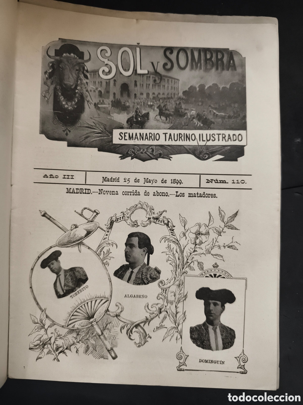 Tauromaquia: 1899 sol y sombra N.110 - Foto 2