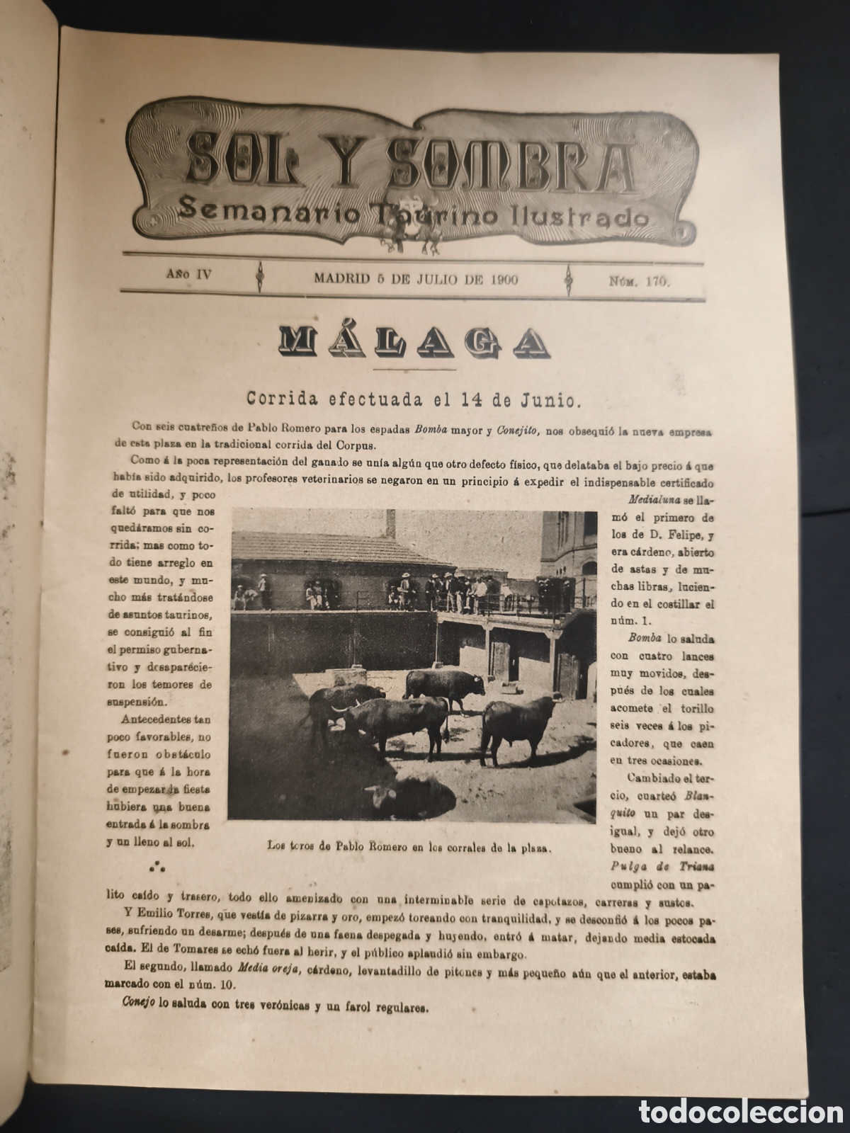 Tauromaquia: 1900 sol y sombra N.170 - Foto 2