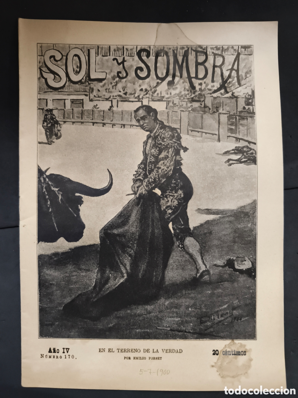 Tauromaquia: 1900 sol y sombra N.170 - Foto 1