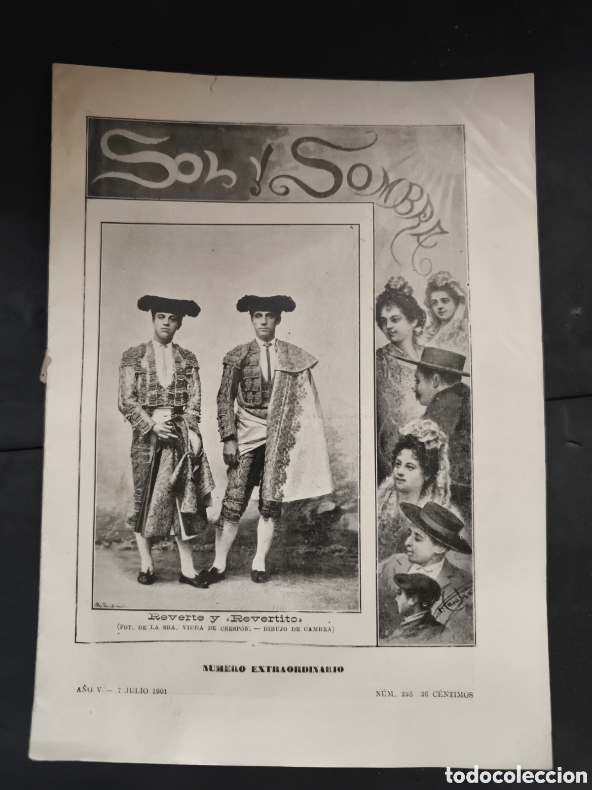 Tauromaquia: 1901 sol y sombra N.228 - Foto 1