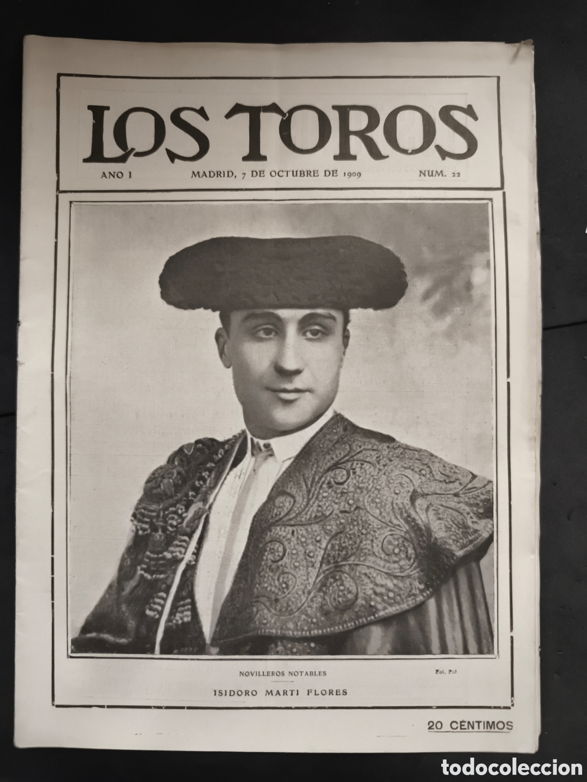 Tauromaquia: 1909 Los Toros N&uacute;mero 22 - Foto 1