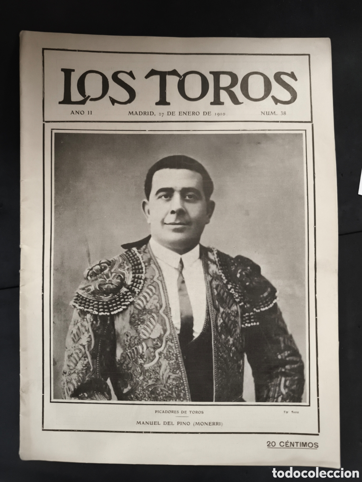 Tauromaquia: 1910 Los Toros N&uacute;mero 38 - Foto 1