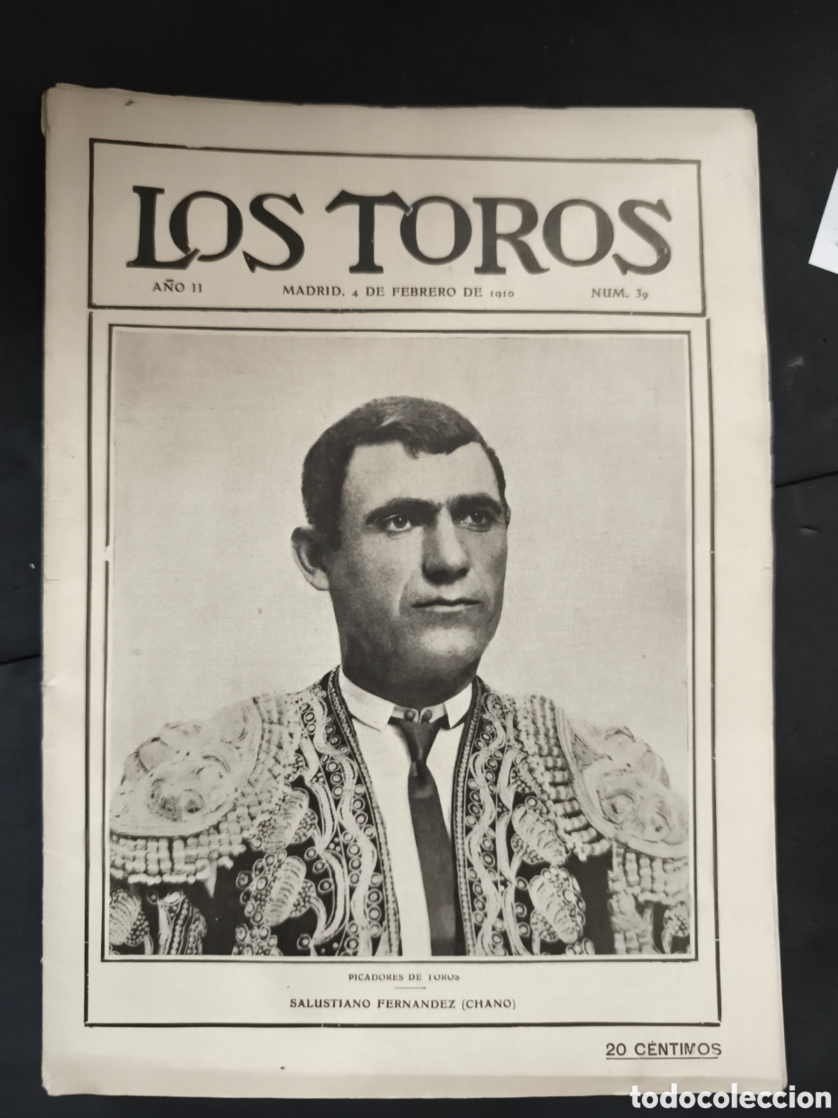 Tauromaquia: 1910 Los Toros N&uacute;mero 39 - Foto 1