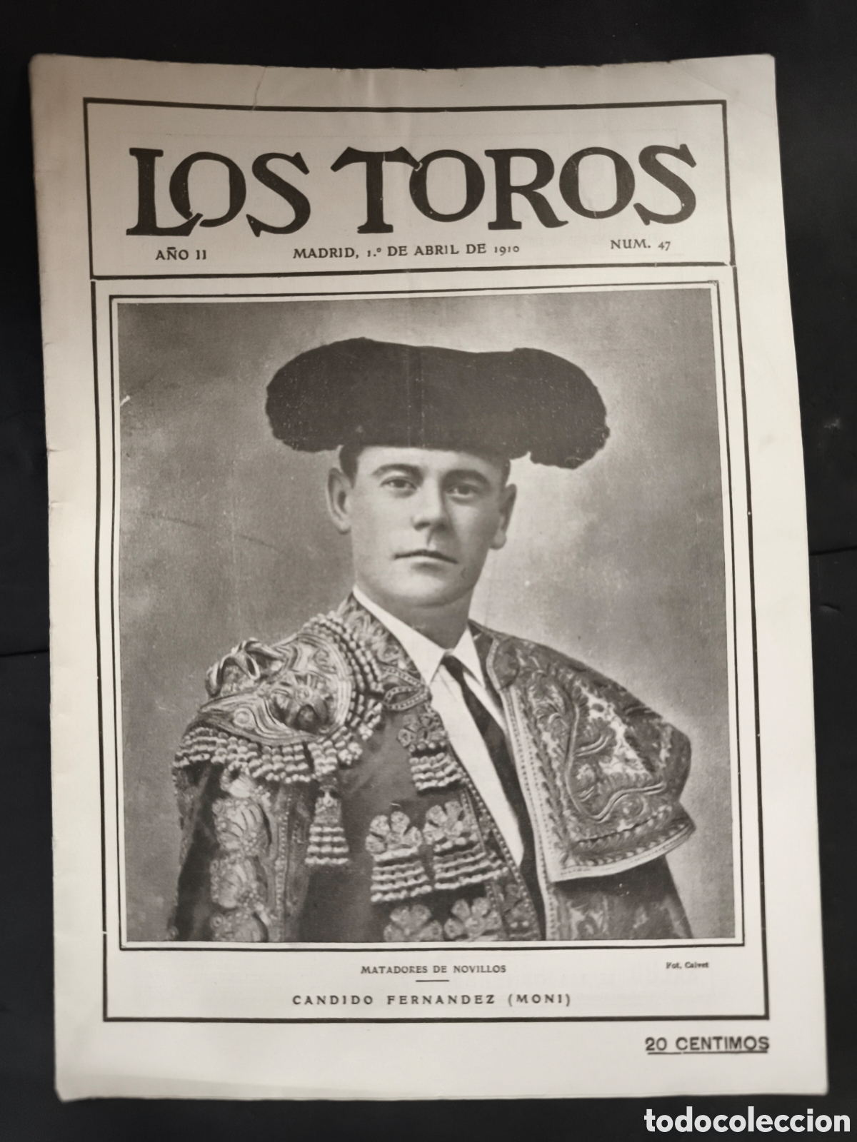 Tauromaquia: 1910 Los Toros N&uacute;mero 47 - Foto 1