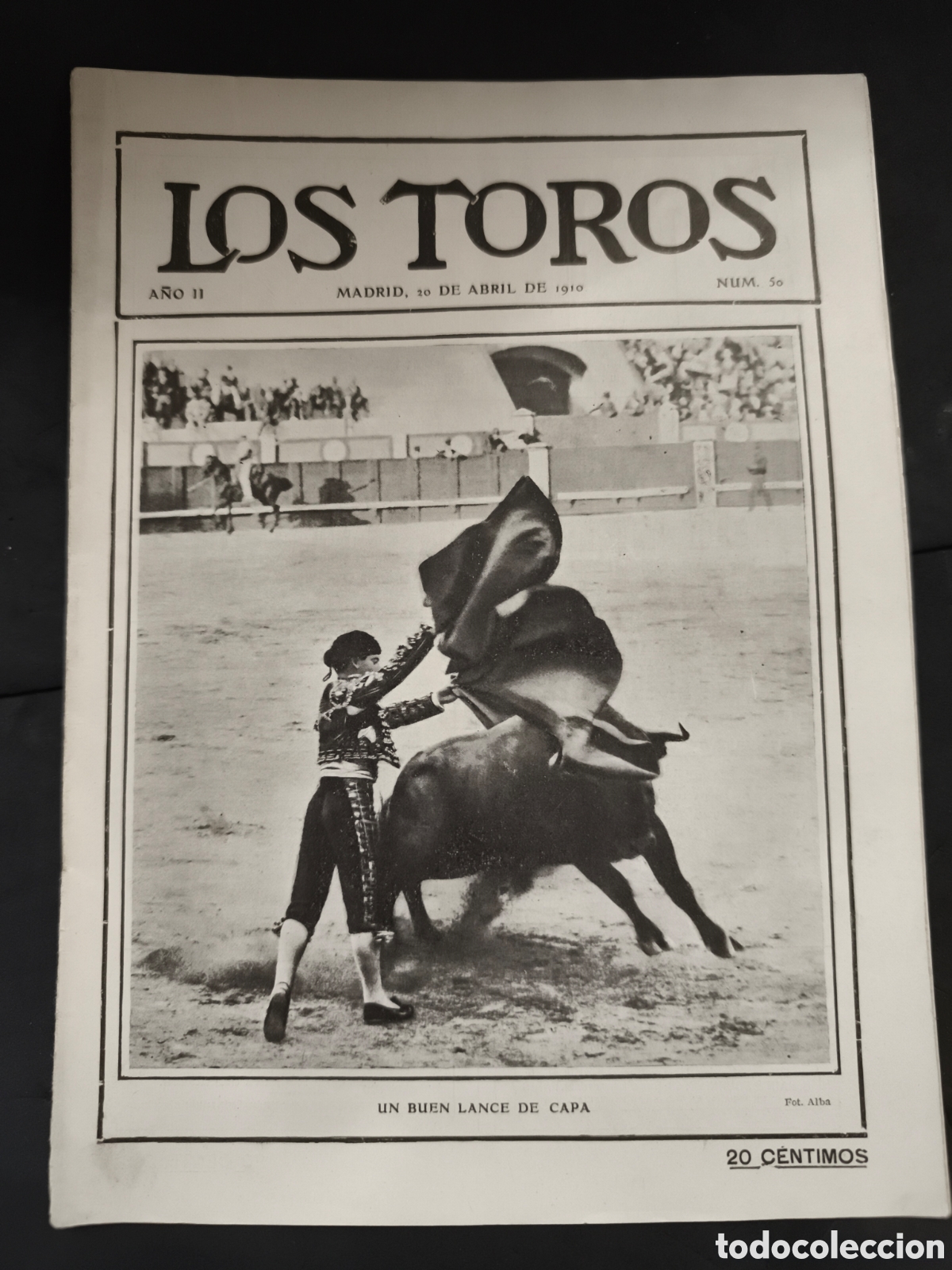Tauromaquia: 1910 Los Toros N&uacute;mero 50 - Foto 1