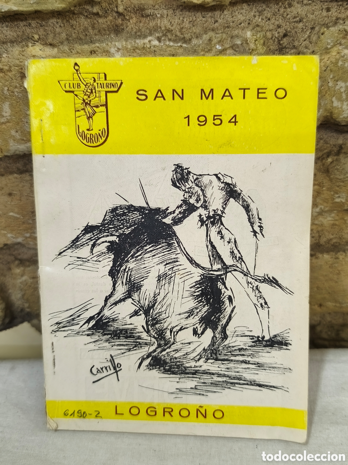 Tauromachie: San Mateo 1954 Logro&ntilde;o