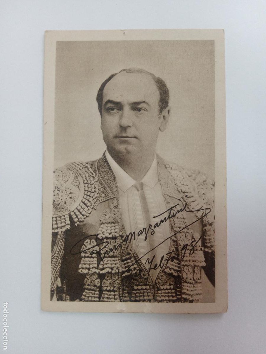 Bullfighting: TARJETA BIOGRAFICA TAURINA. TORERO. TOROS. LUIS MAZZANTINI Y EGU&Iacute;A