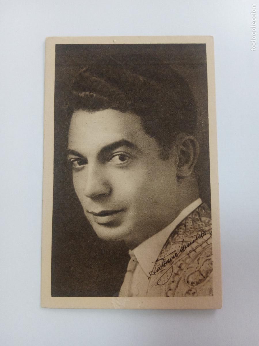 Bullfighting: TARJETA BIOGRAFICA TAURINA. TORERO. TOROS. ANTONIO S&Aacute;NCHEZ