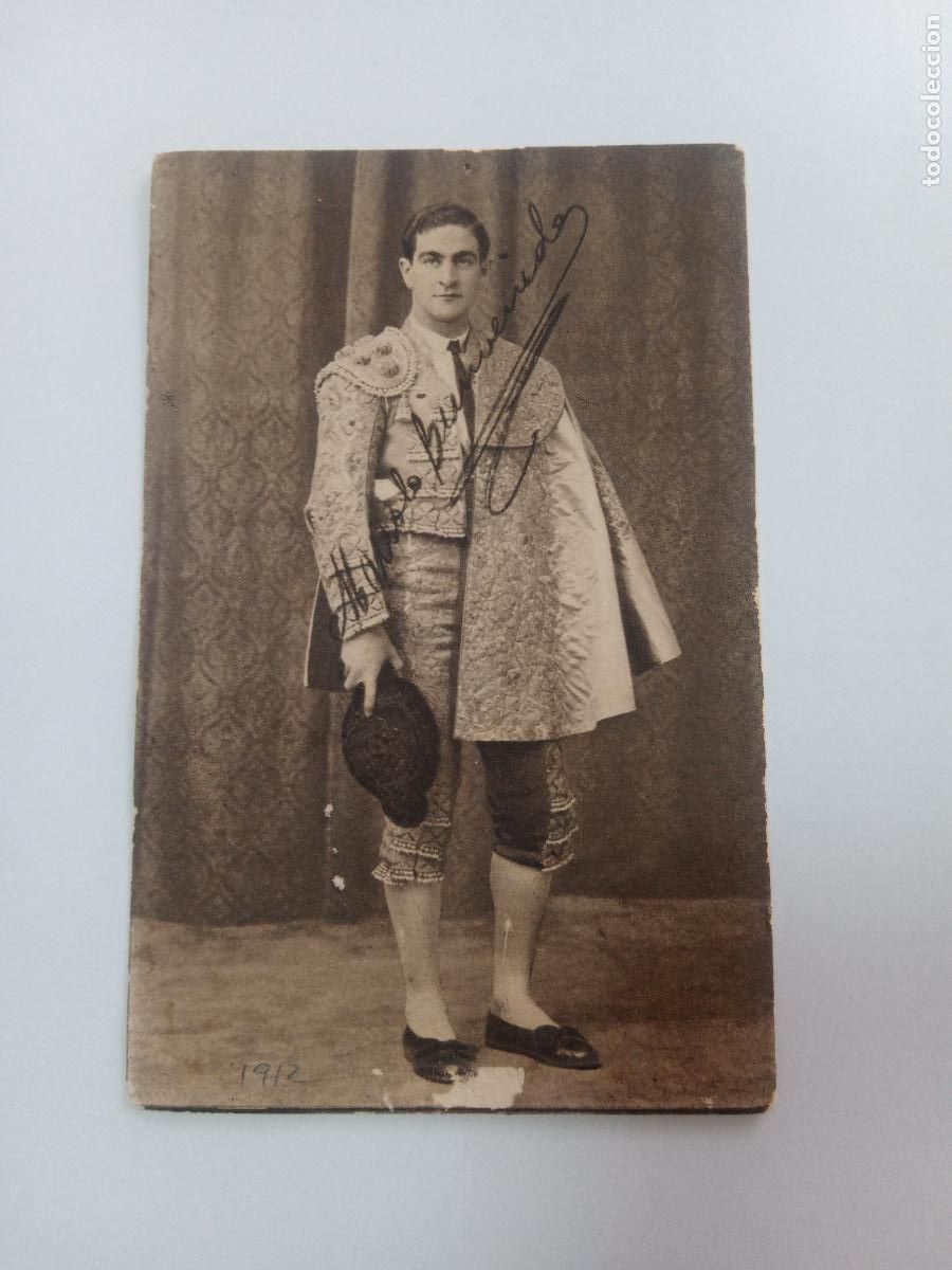 Bullfighting: TARJETA BIOGRAFICA TAURINA. TORERO. TOROS. MANUEL MEJ&Iacute;AS Y JIM&Eacute;NEZ, BIENVENIDA