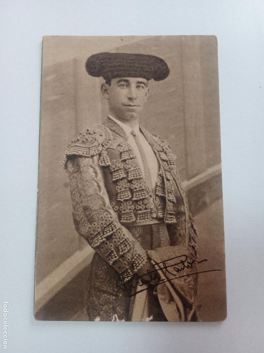 Bullfighting: TARJETA BIOGRAFICA TAURINA. TORERO. TOROS. VICENTE PASTOR Y DUR&Aacute;N