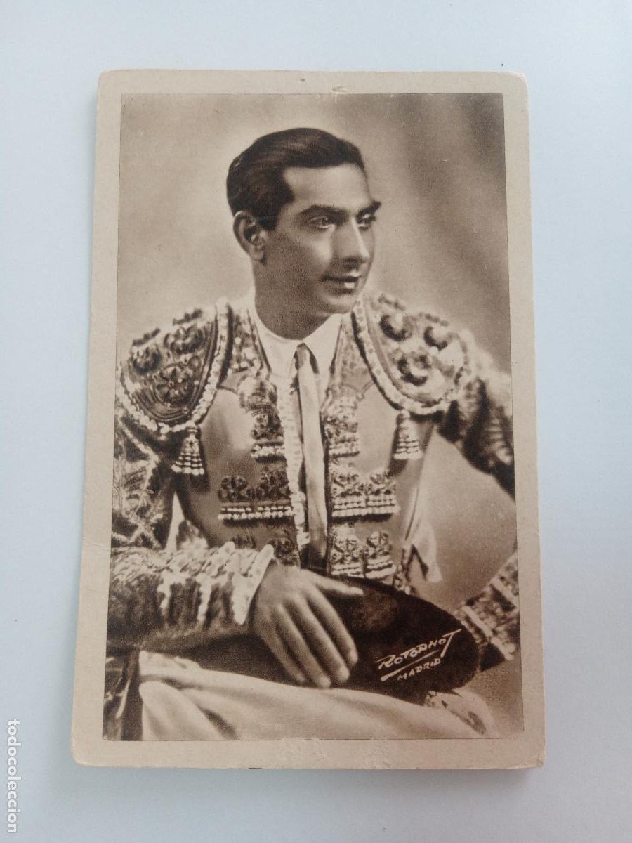 Bullfighting: TARJETA BIOGRAFICA TAURINA. TORERO. TOROS. JOAQU&Iacute;N RODR&Iacute;GUEZ, CAGANCHO