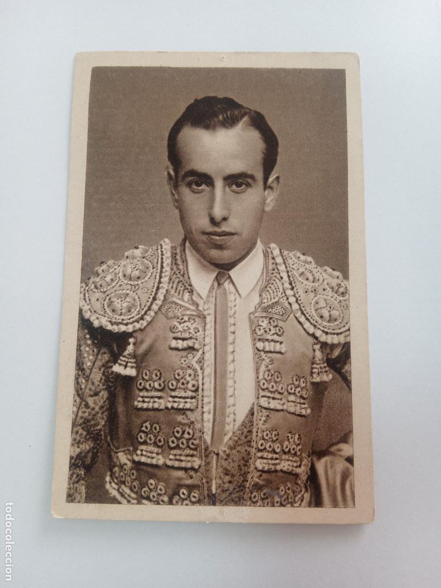 Bullfighting: TARJETA BIOGRAFICA TAURINA. TORERO. TOROS. RAFAEL ORTEGA G&Oacute;MEZ, GALLITO