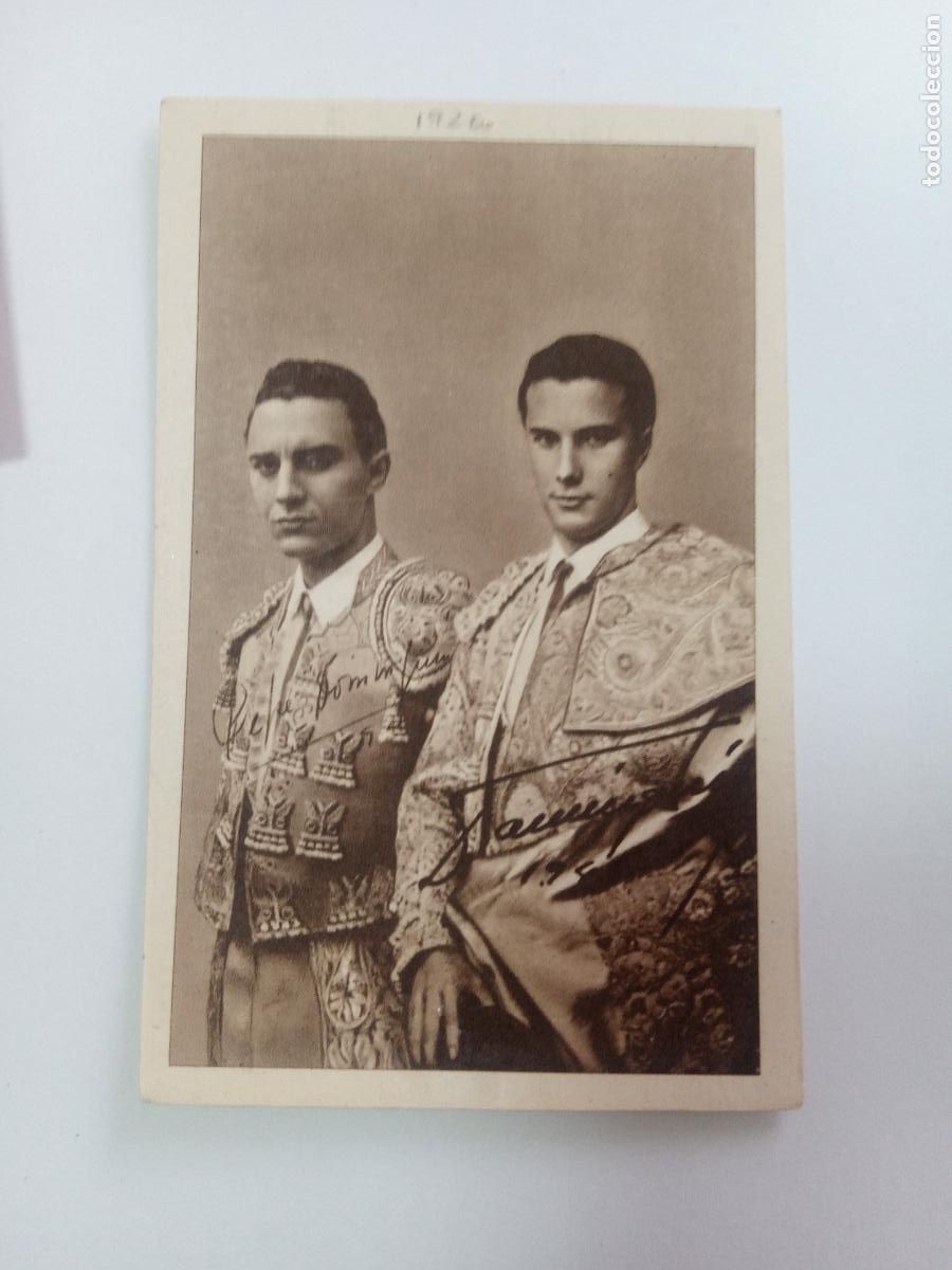 Bullfighting: TARJETA BIOGRAFICA TAURINA. TORERO. TOROS. DOMINGO Y JOS&Eacute; GONZ&Aacute;LEZ LUCAS, DOMINGU&Iacute;N