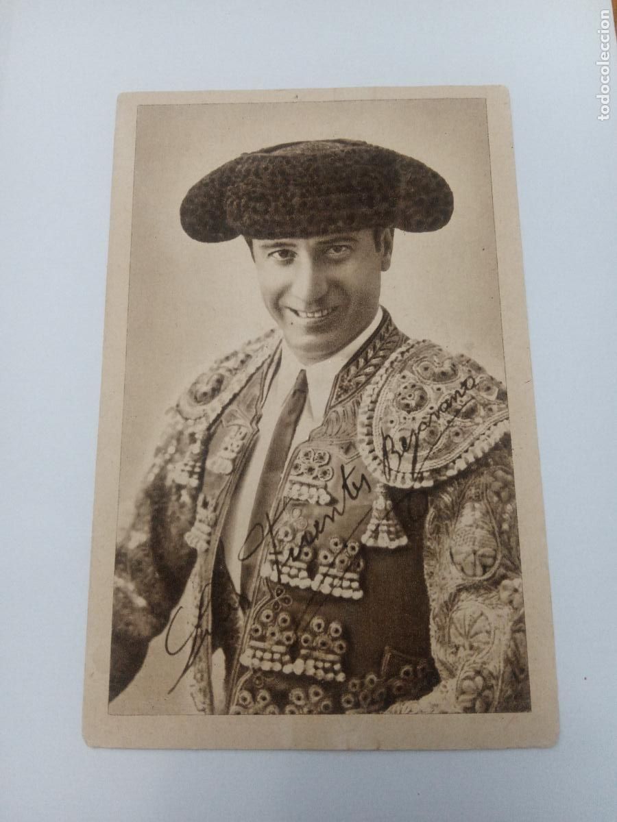 Stierkampf: TARJETA BIOGRAFICA TAURINA. TORERO. TOROS. LUIS FUENTES BEJARANO