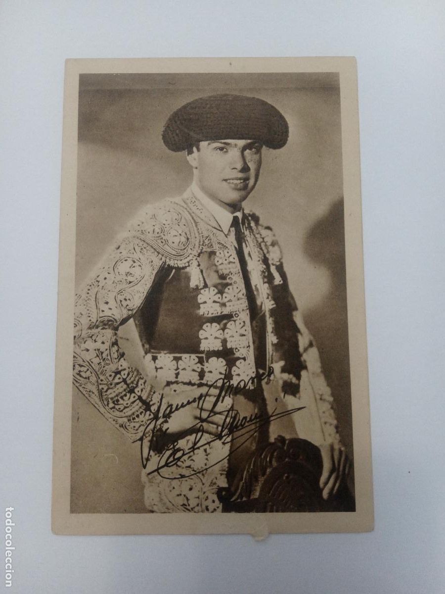 Tauromaquia: TARJETA BIOGRAFICA TAURINA. TORERO. TOROS. JAIME MARCO, EL CHONI