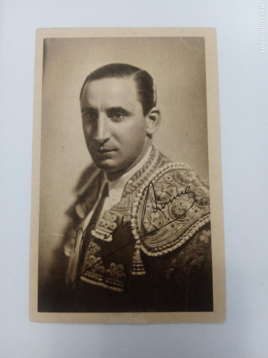 Tauromaquia: TARJETA BIOGRAFICA TAURINA. TORERO. TOROS. VICENTE BARRERA CAMBRA