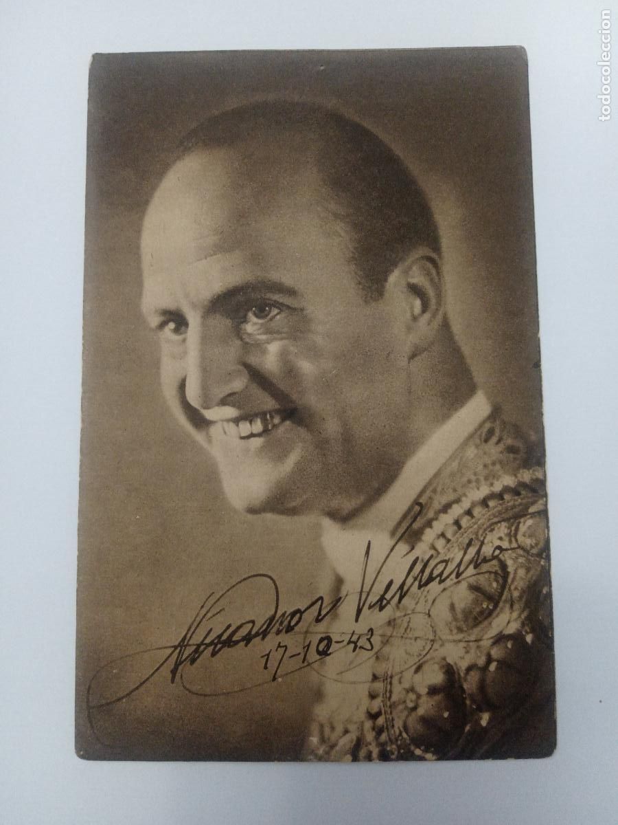 Tauromaquia: TARJETA BIOGRAFICA TAURINA. TORERO. TOROS. NICANOR VILLALTA Y SERRE