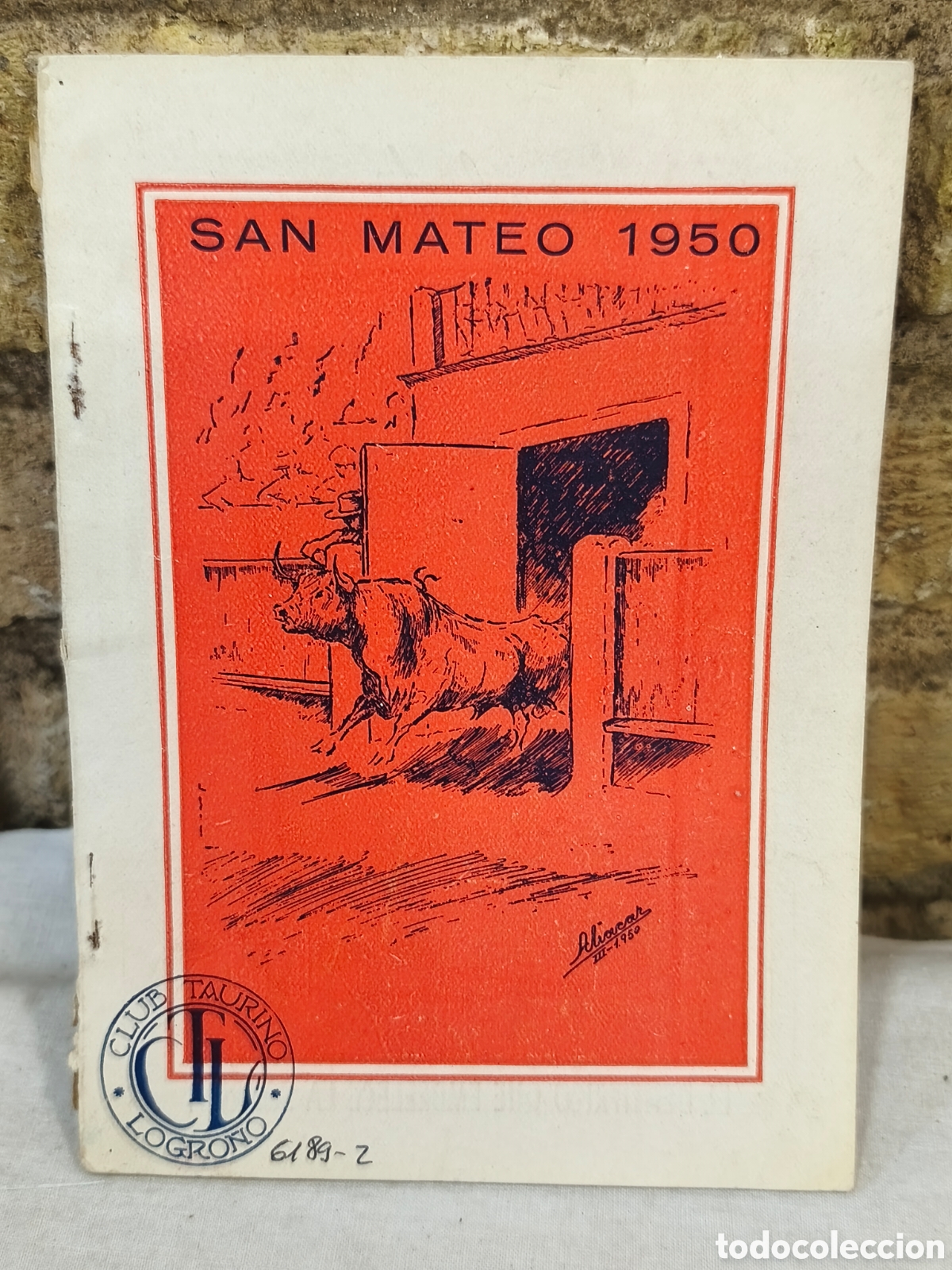 Tauromaquia: San mateo 1950 club taurino Logro&ntilde;o