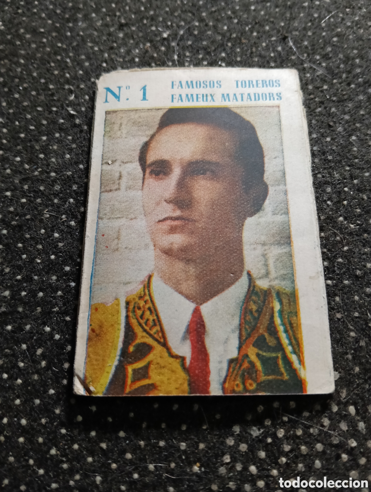 Tauromachia: DESPLEGABLE FAMOSOS TOREROS N&ordm;1 (11 FOTOGRAFIAS)