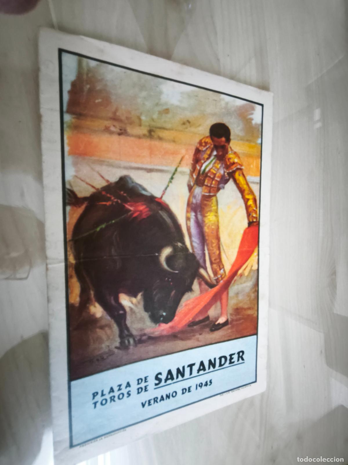 Tauromaquia: Programa de corridas verano de 1945. 12 de Agosto, Manolete. - Foto 1