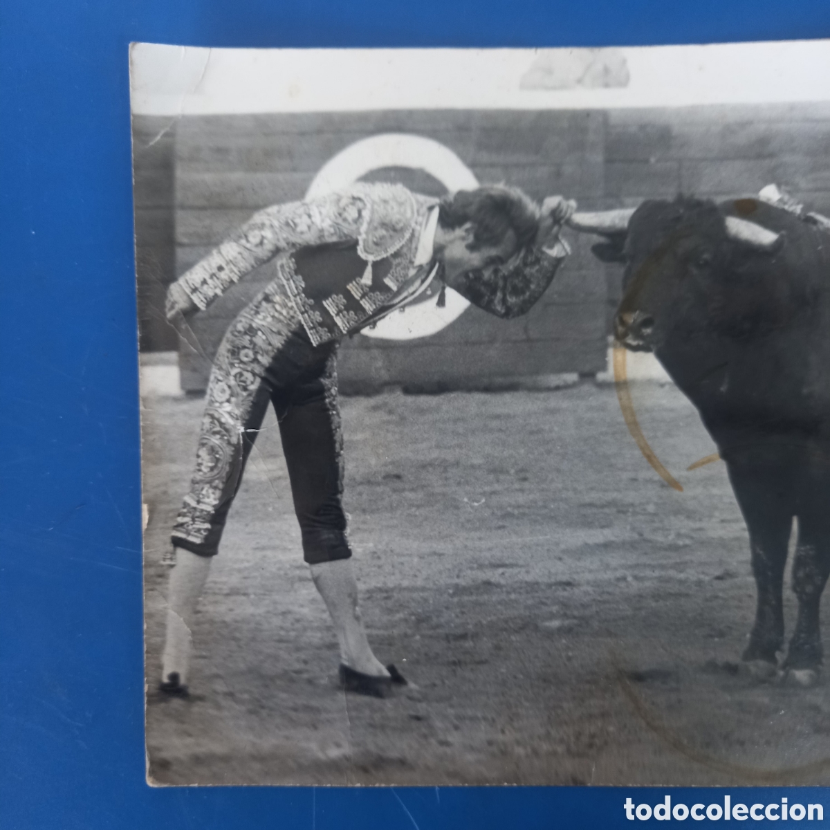 Tauromaquia: FOTO ANTIGUA DE EPOCA MANUEL BENITEZ EL CORDOBES TORERO TAUROMAQUIA TOROS MORATALLA BARBA VALENCIA