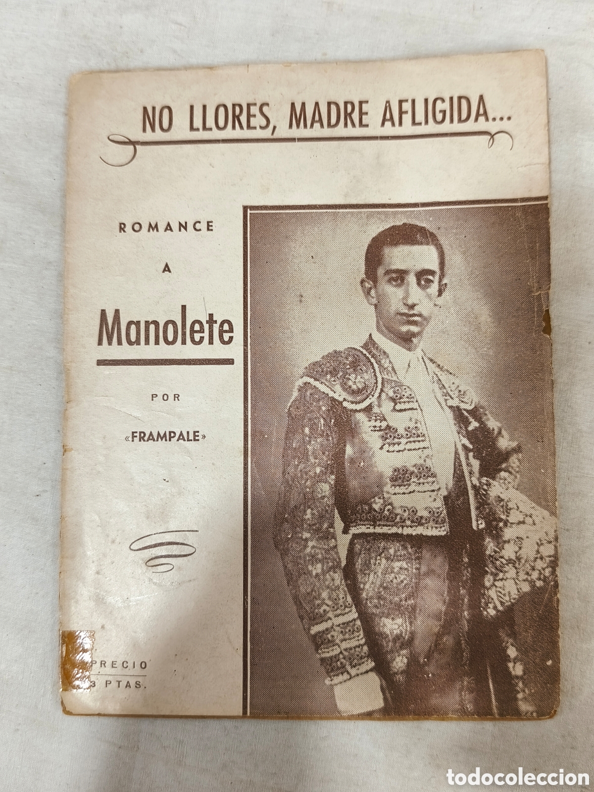Tauromaquia: Romance a Manolete 1947