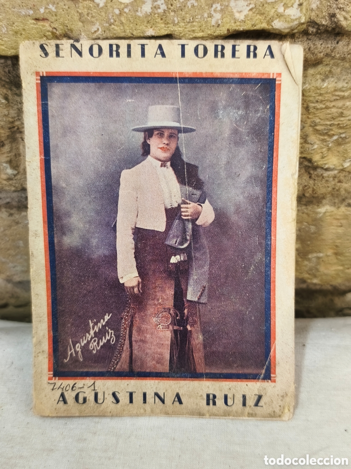 Tauromachia: SENORITA TORERA, Agustina Ruiz