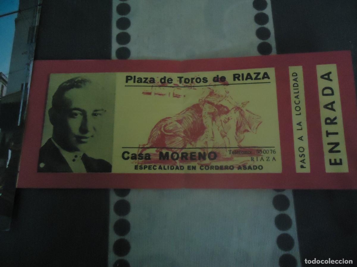 Tauromaquia: ENTRADA PLAZA DE TOROS DE RIAZA