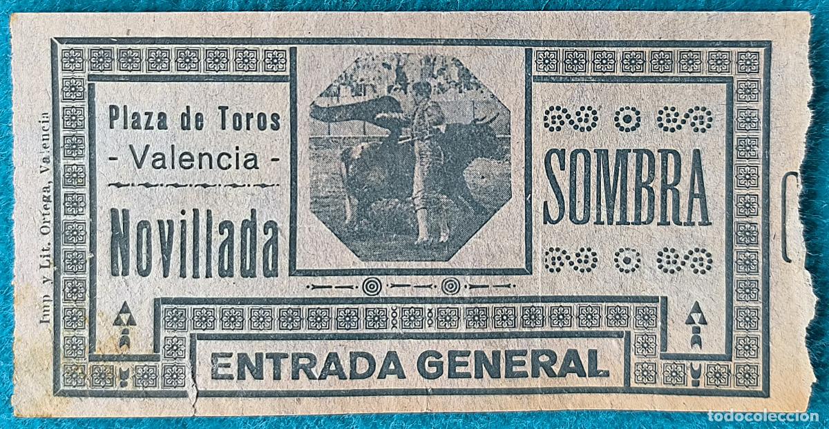 Stierkampf: RW ENTRADA PLAZA TOROS DE VALENCIA ORIGINAL ET17