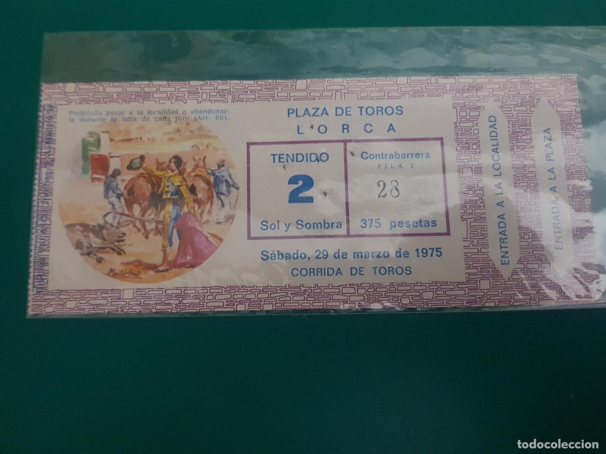 Tauromaquia: TOROS EN LORCA ENTRADA A&Ntilde;O 1975 - Foto 1