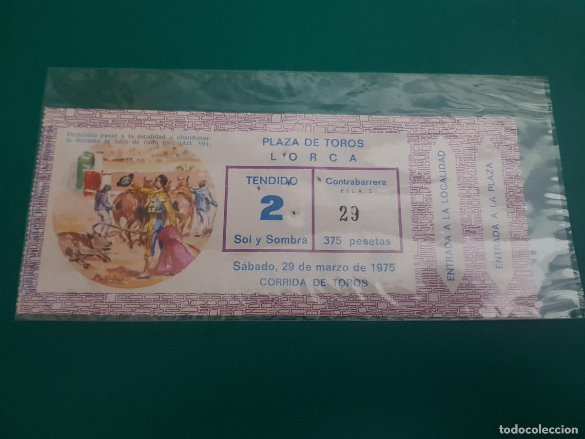 Tauromaquia: TOROS EN LORCA ENTRADA A&Ntilde;O 1975 - Foto 1
