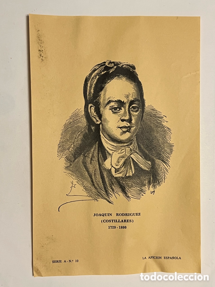 Tauromaquia: TAUROMAQUIA. JOAQUIN RODRIGUEZ (COSTILLARES) 1729 - 1800, LA AFICION ESPA&Ntilde;OLA