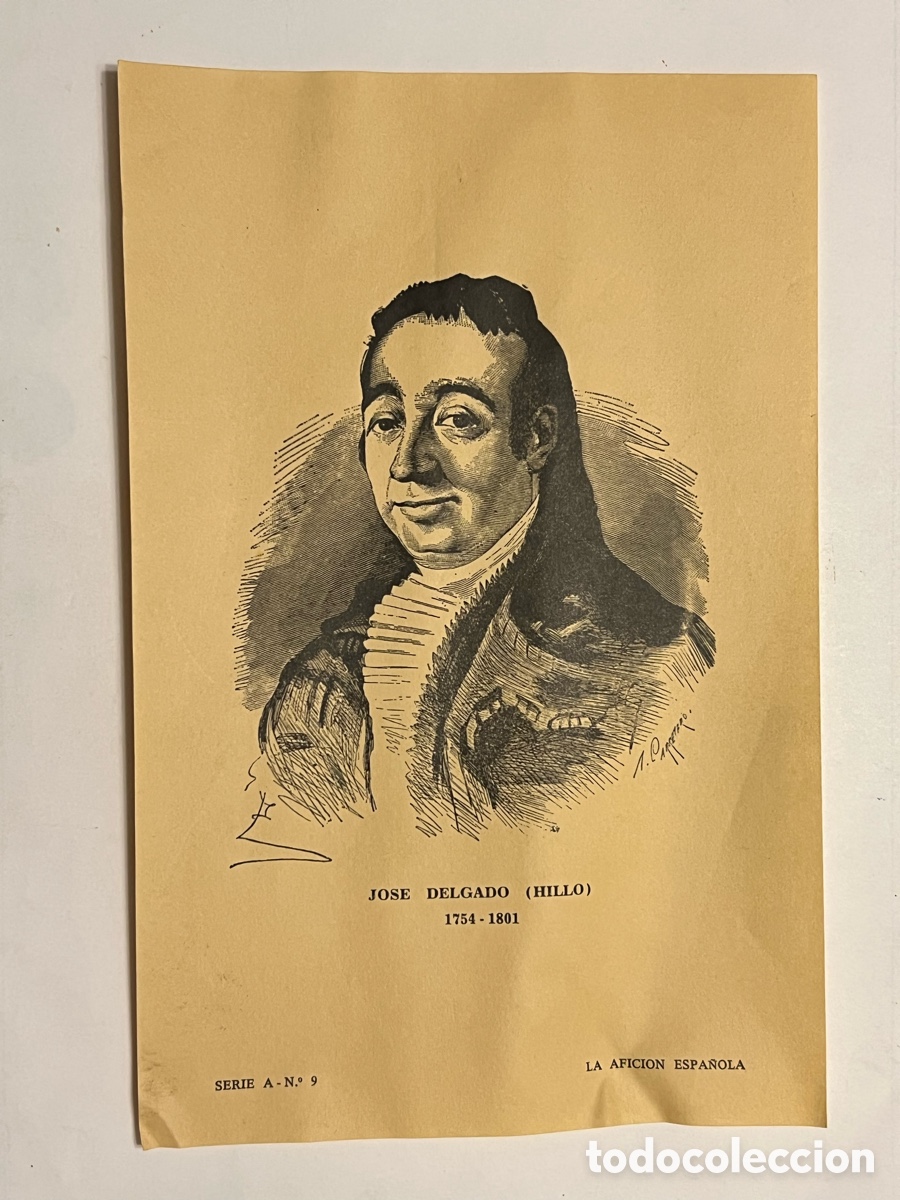 Stierkampf: TAUROMAQUIA. JOSE DELGADO (HILLO) 1754 - 1801, LA AFICION ESPA&Ntilde;OLA