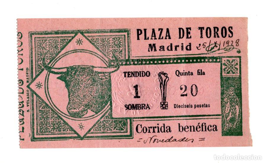 Stierkampf: CORRIDA DE TOROS EN LA PLAZA DE MADRID, EL 25 DE MAYO DE 1928.