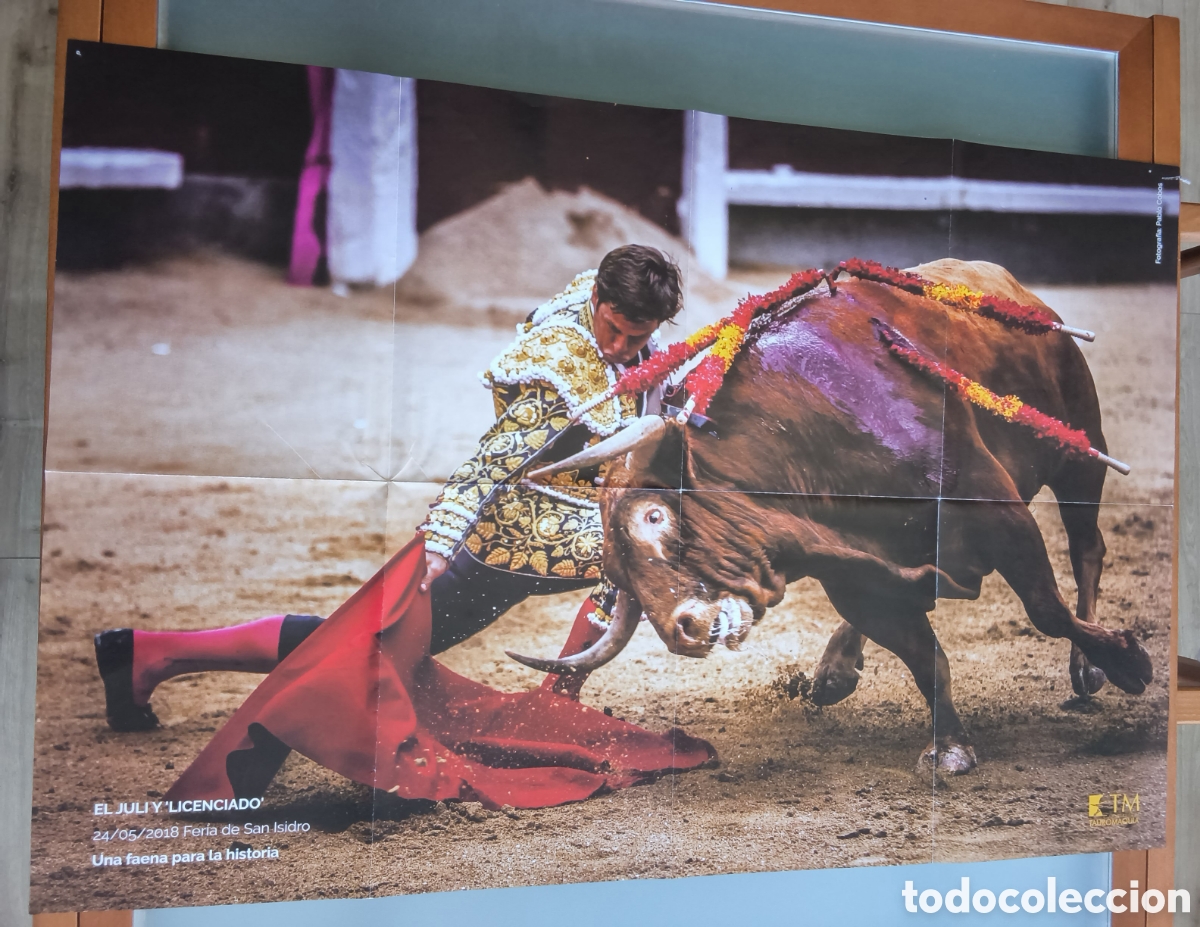 Tauromaquia: Poster gran formato El Juli reversible. - Foto 1