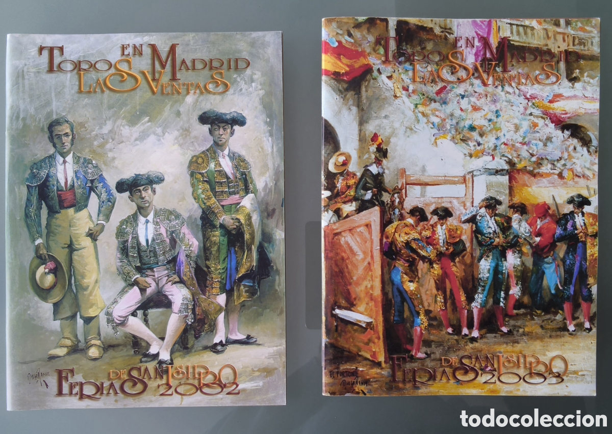 Tauromachie: Lote 2 programas Toros San Isidro 2002 y 2003