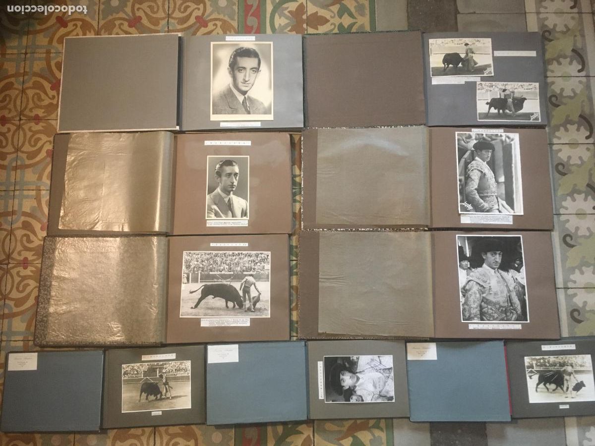 Tauromaquia: manolete importante coleccion de 525 fotografias originales de la vida y muerte del torero