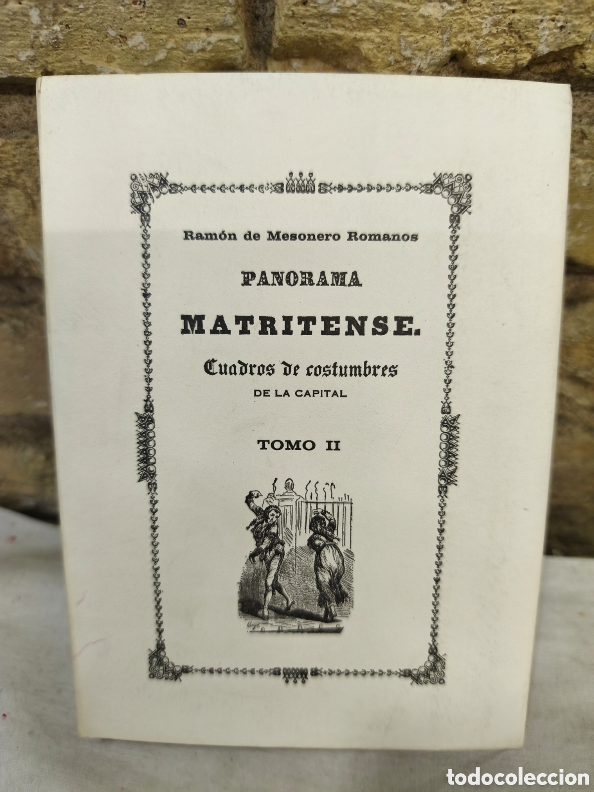 Tauromaquia: PANORAMA MATRITENSE. Cuadros de costumbres