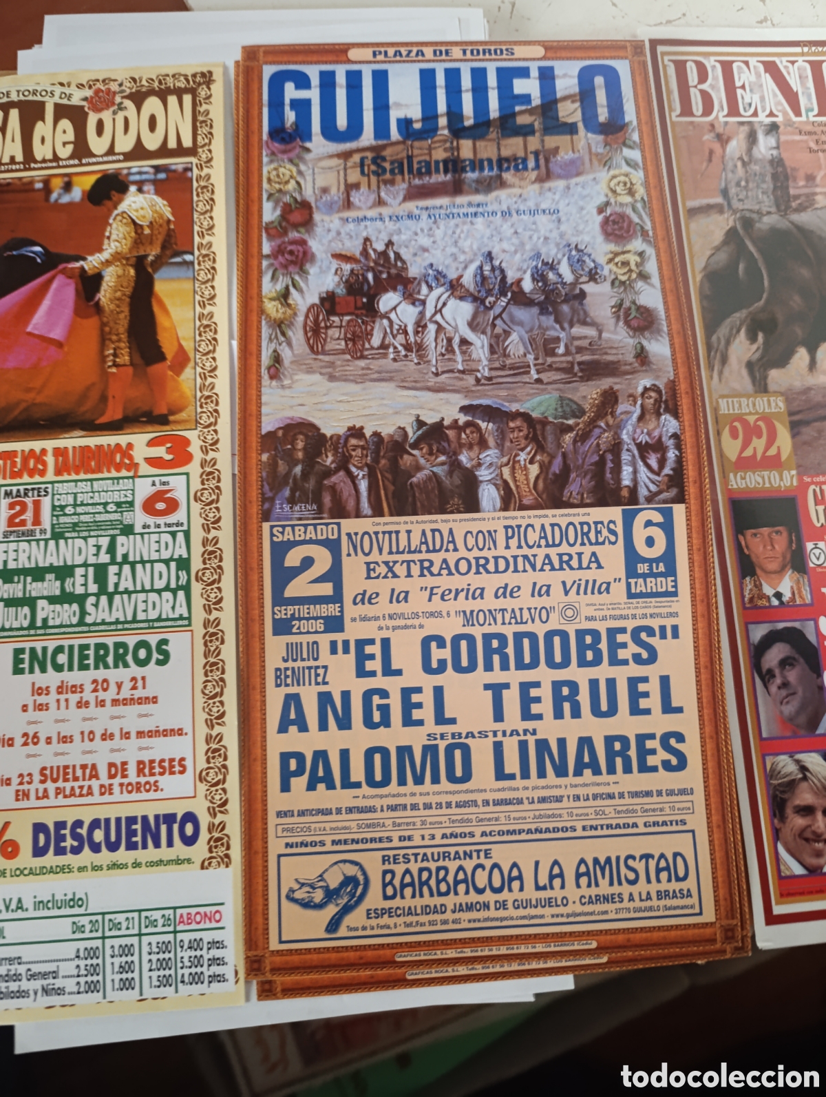 Tauromaquia: 3 carteles peque&ntilde;os toros - Foto 3