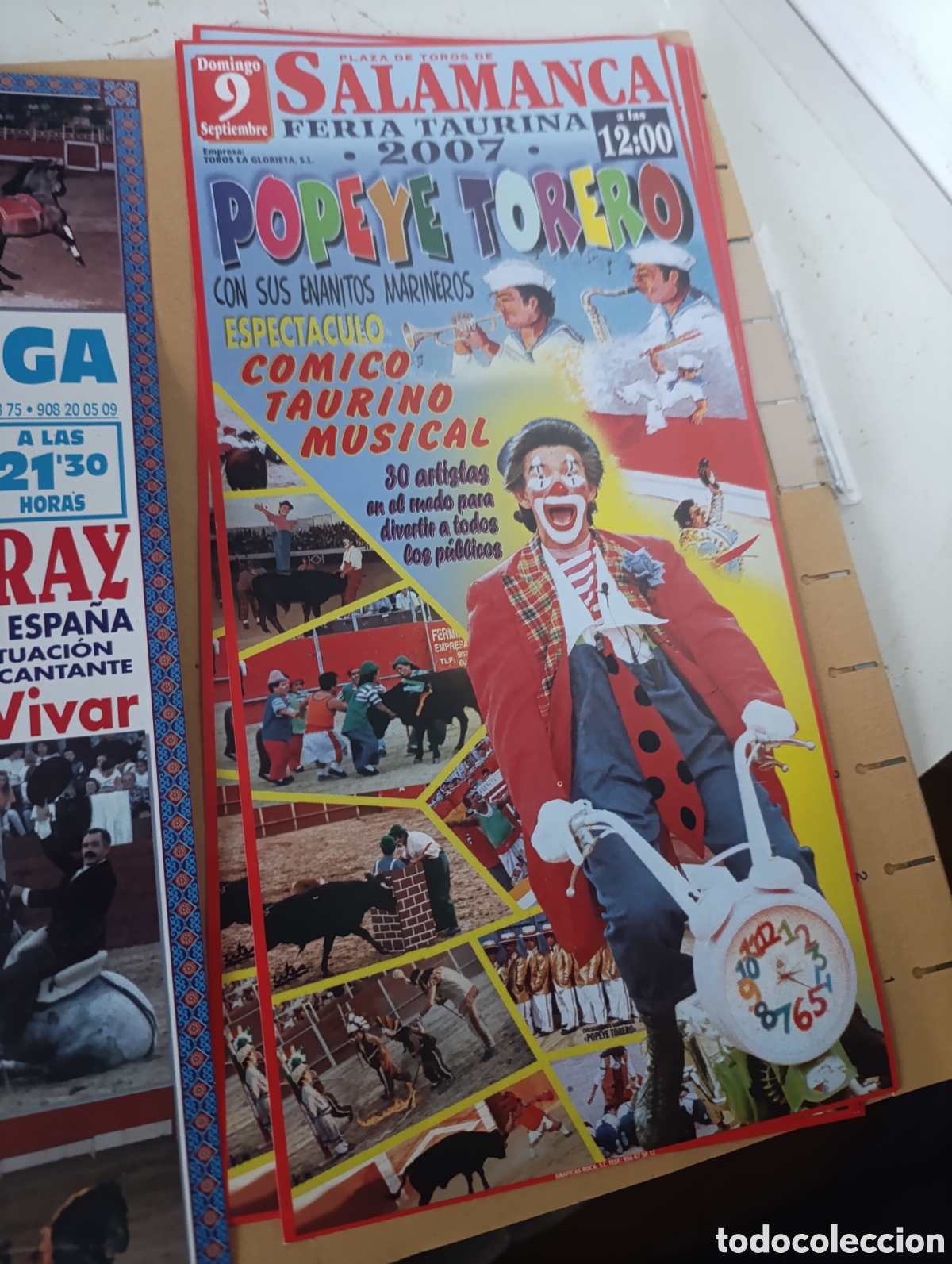 Tauromaquia: 3 carteles peque&ntilde;os toros - Foto 4