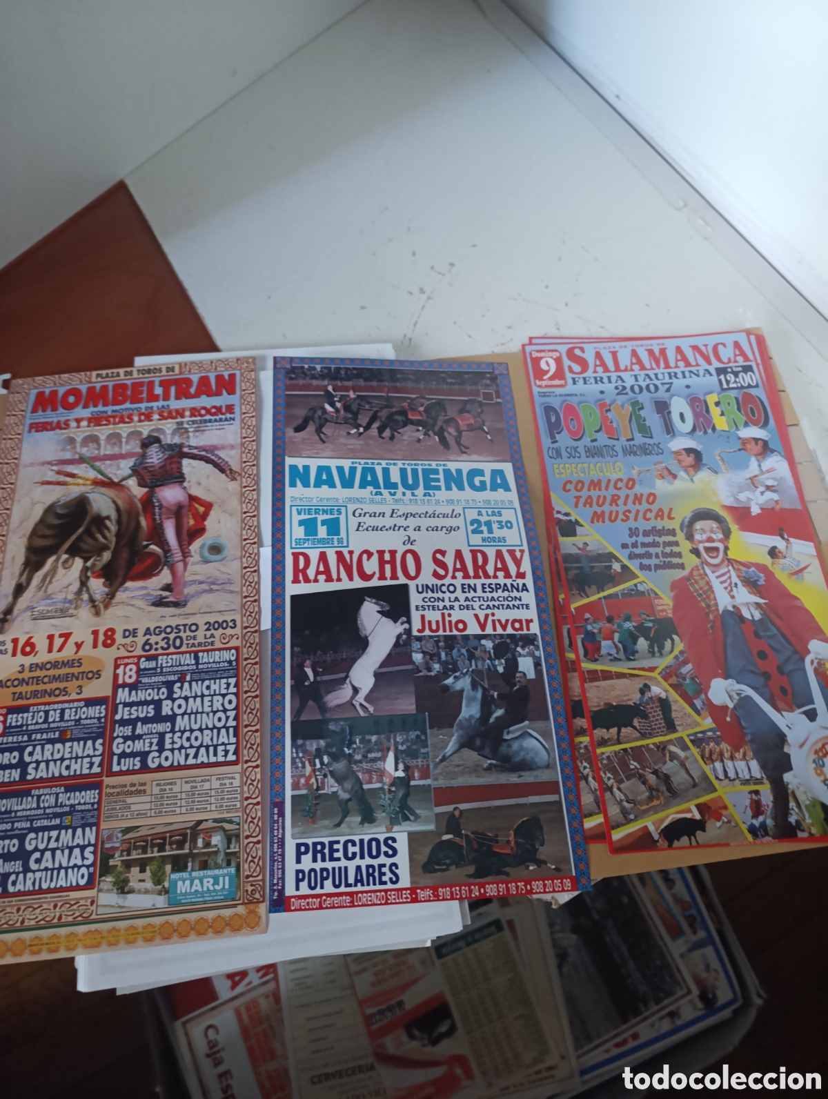 Tauromaquia: 3 carteles peque&ntilde;os toros - Foto 1
