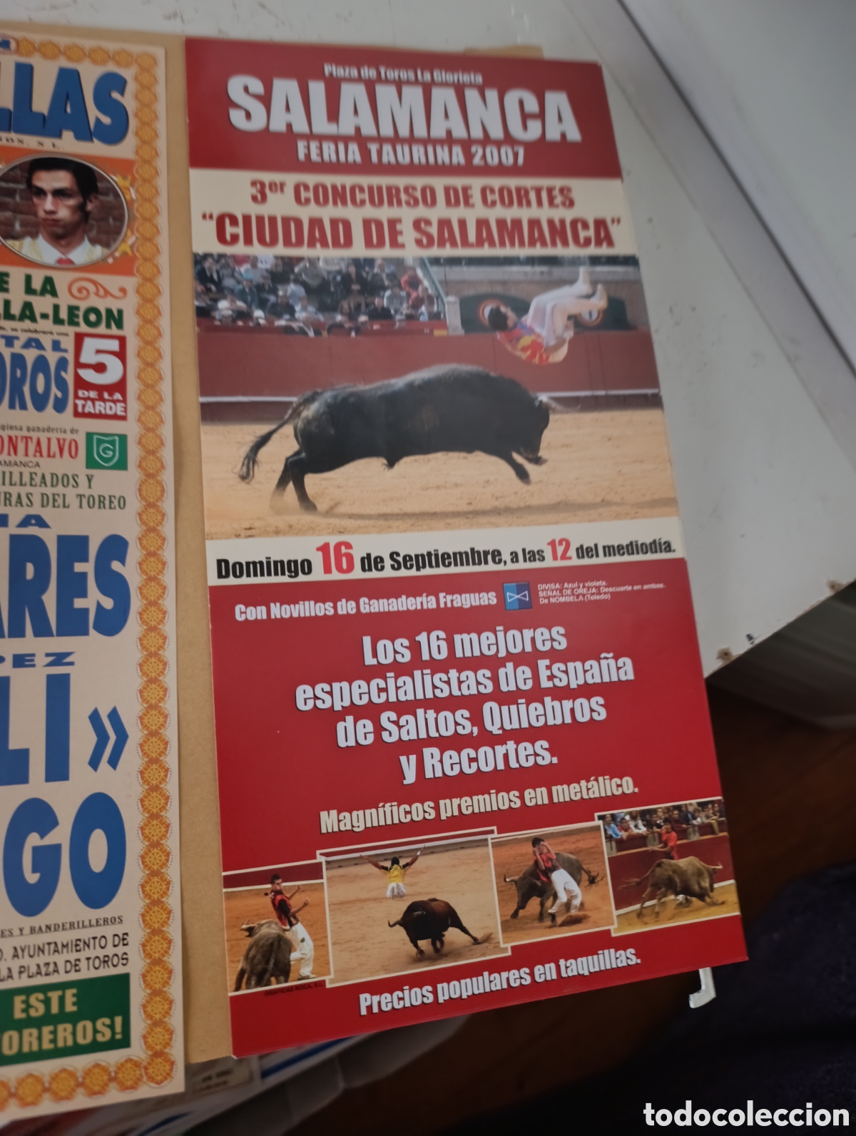 Tauromaquia: 3 carteles peque&ntilde;os toros - Foto 4