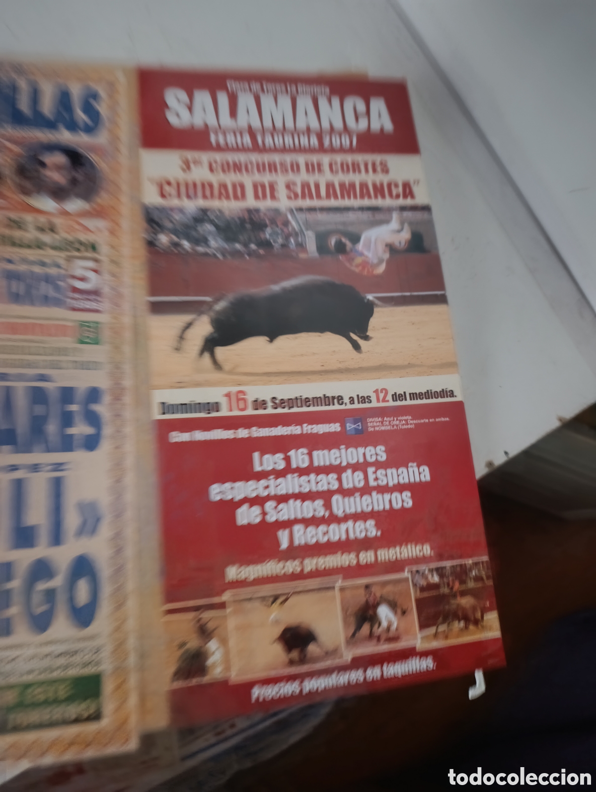 Tauromaquia: 3 carteles peque&ntilde;os toros - Foto 5