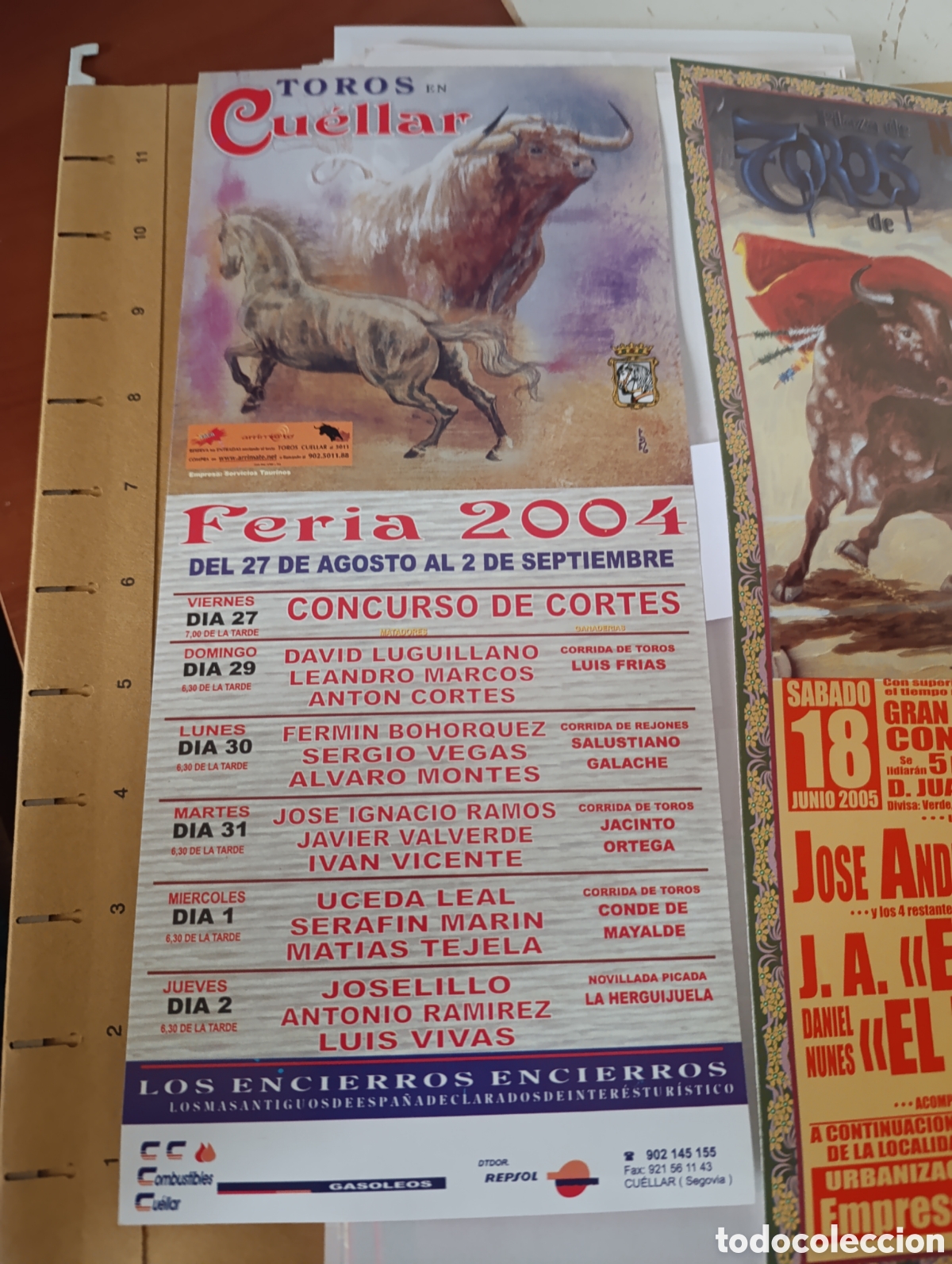 Tauromaquia: 3 carteles peque&ntilde;os toros - Foto 2