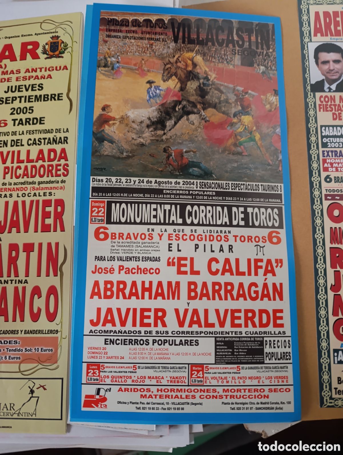Tauromaquia: 3 carteles peque&ntilde;os toros - Foto 3