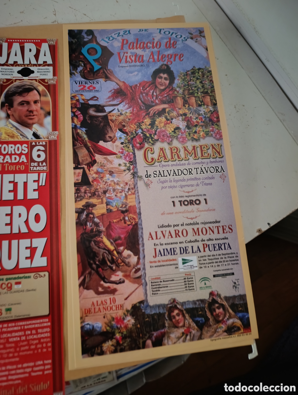 Tauromaquia: 3 carteles peque&ntilde;os toros - Foto 4