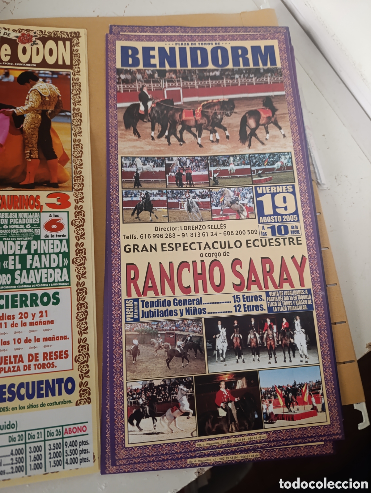 Tauromaquia: 3 carteles peque&ntilde;os toros - Foto 4