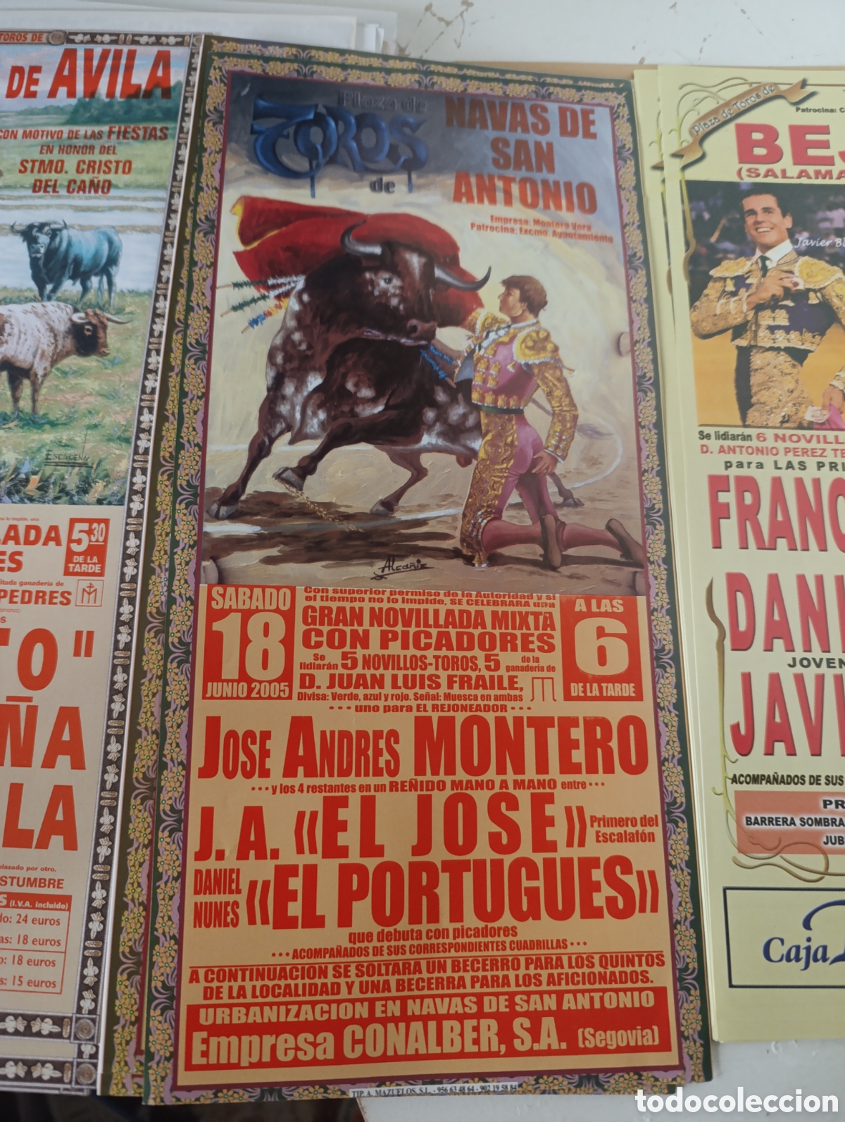Tauromaquia: 3 carteles peque&ntilde;os toros - Foto 3